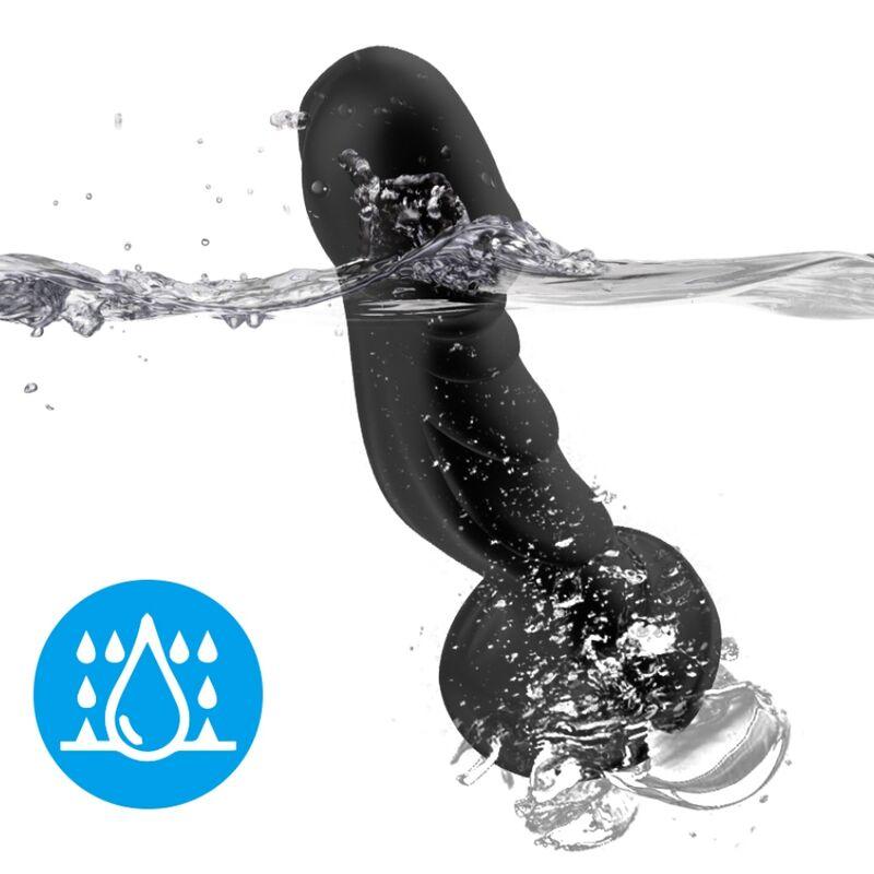 Armony - Dildo Vibrator & Anal Plug Remote Control Black 2