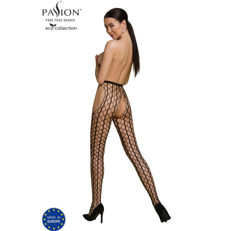 Passion - Eco Collection Bodystocking Eco S007 Black 1