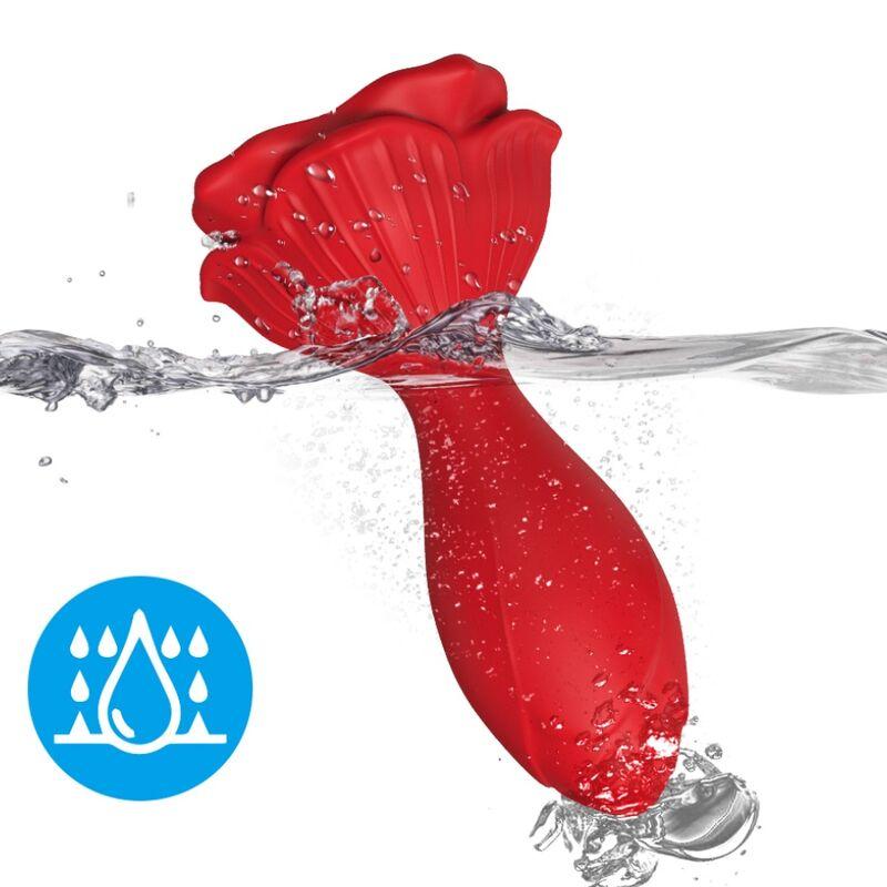 Armony - Pink Vibrator &Amp; Anal Plug Small Remote Control Red 2