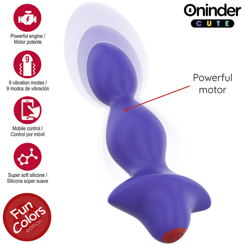 Oninder cute - love butt vibrating anal plug dilator - free worldwide app 4