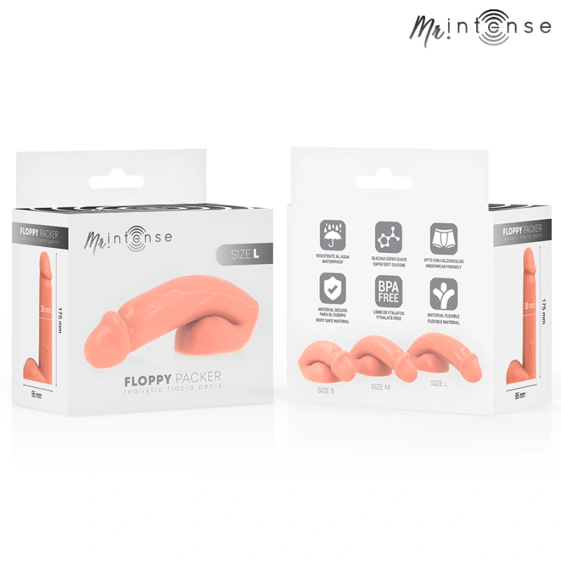 Mr intense - floppy size l realistic packer 2