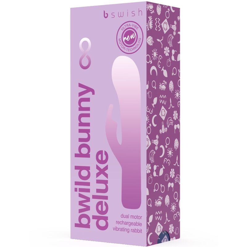 B swish - bwild bunny infinite deluxe vibrator rabbit 10 vibrations purple 6