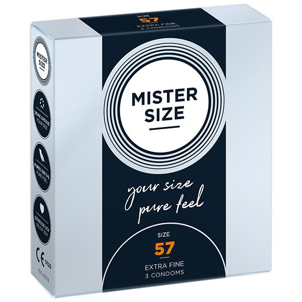 Mister.Size - 57 Mm Condoms 3 Pcs