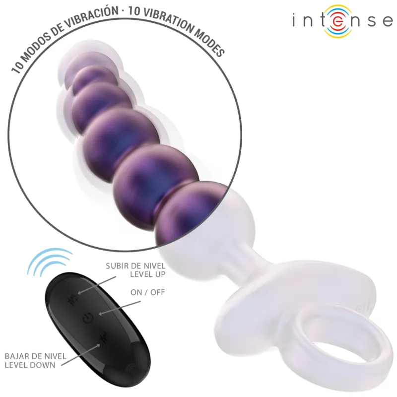 Intense - tito vibrating anal plug model 3 remote control 2