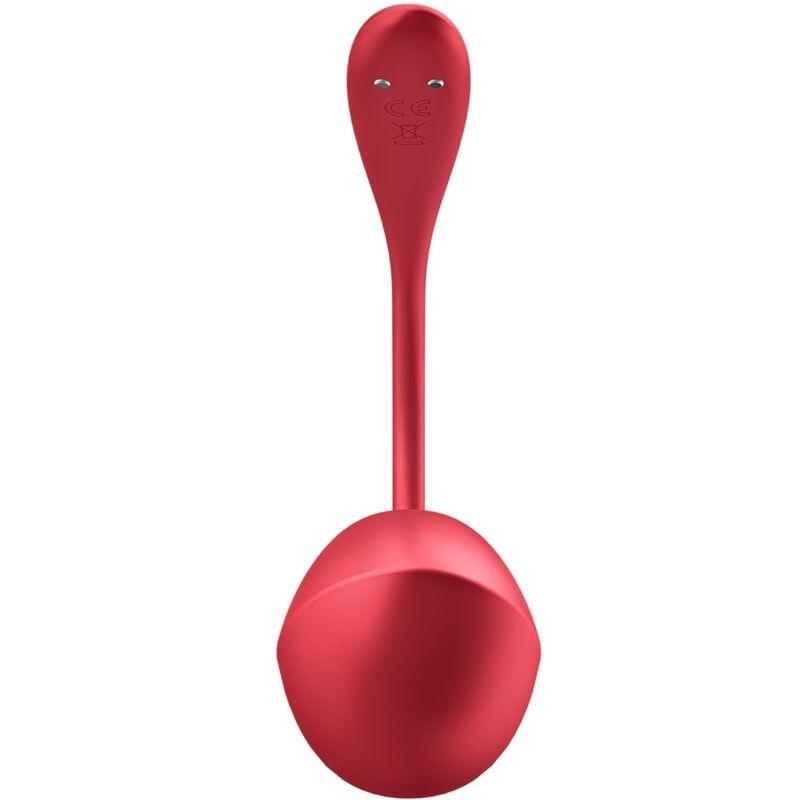 Satisfyer - Shiny Petal G Point Remote Control Stimulator Red Free App 2