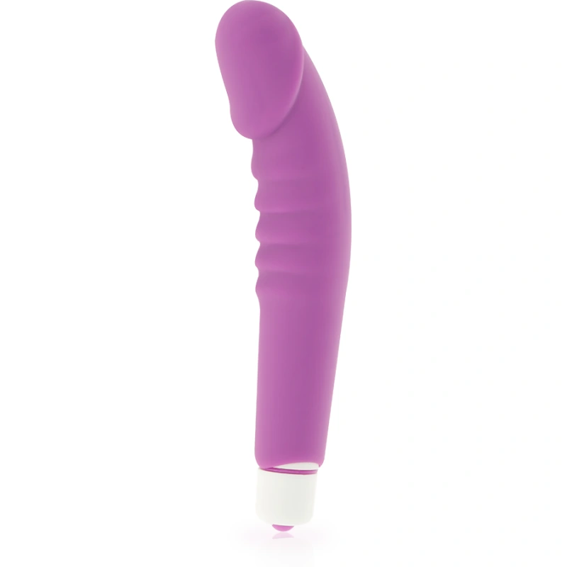Dolce vita - realistic pleasure purple silicone 2