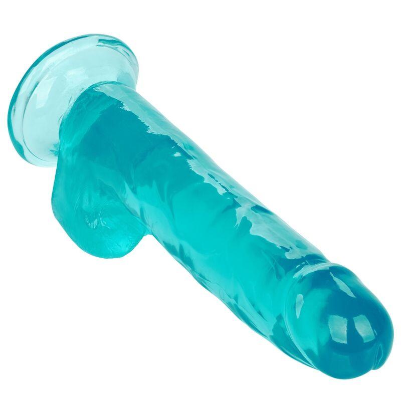 Calex Size Queen Dildo - Blue 20.3 Cm 3