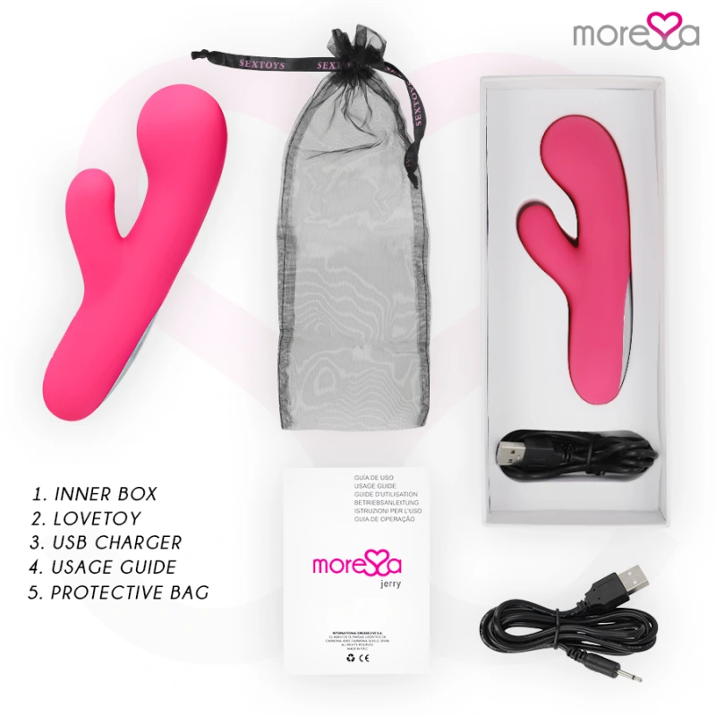 Moressa - jerry premium silicone rechargeable 5