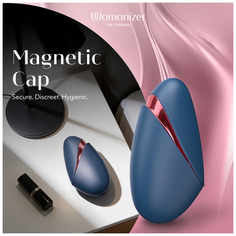 Womanizer - next liberty 3d pleasure air clitoral stimulator blue/red 4