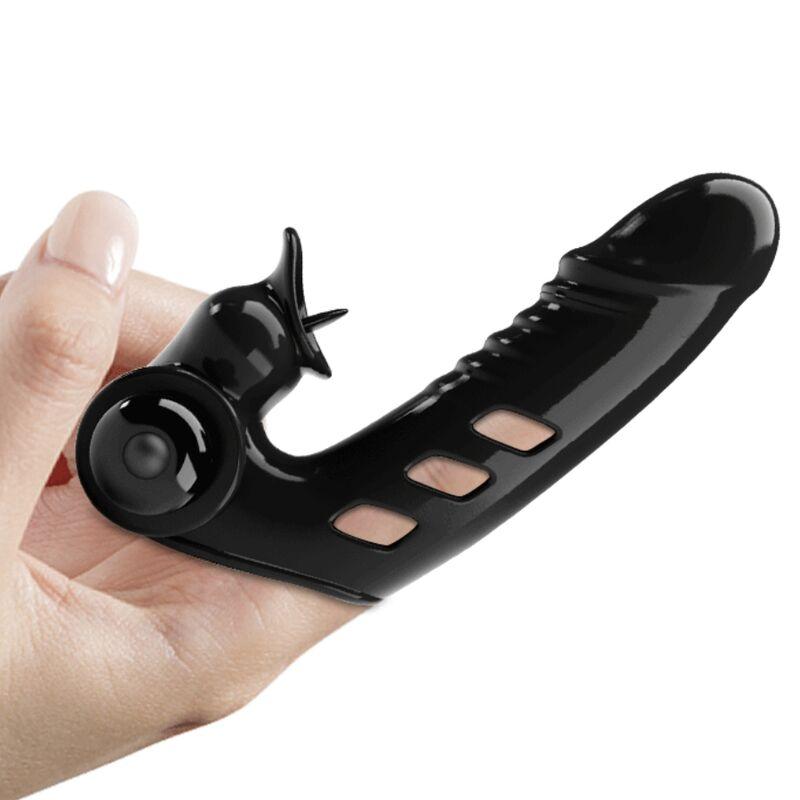 Pretty Love - Corbin Black Vibrator Finger Cover 3