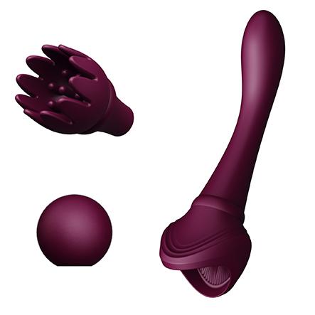 Zalo - Bess Vibrator Velvet Purple