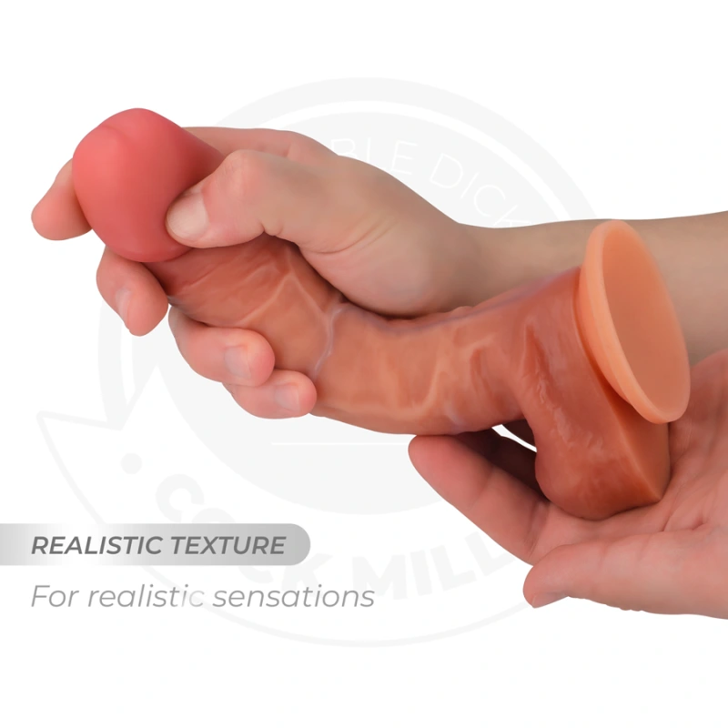 Cock miller - hyperrealistic articulable dildo 19.3 cm 6