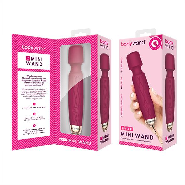 Bodywand - Luxe Mini Usb Wand Vibrator Pink 3
