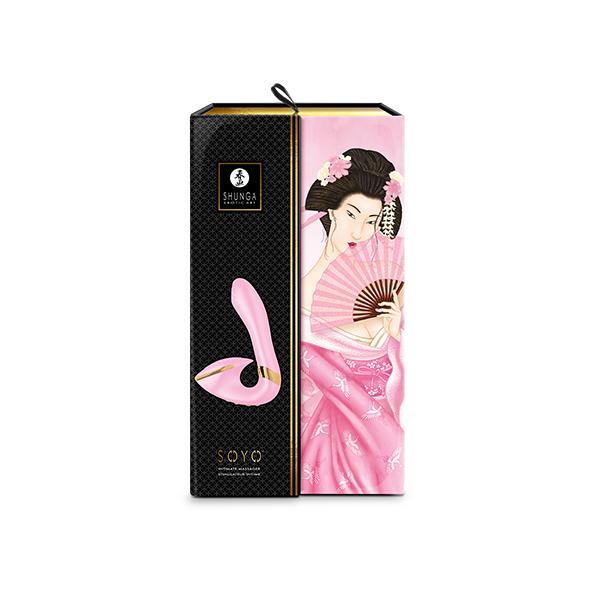 Shunga - Soyo Intimate Massager Light Pink - Vibrátor