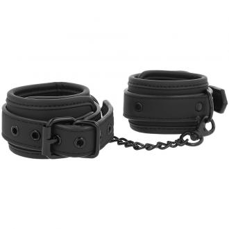 Fetish Submissive Ankle Cuffs Vegan Leather - Putá