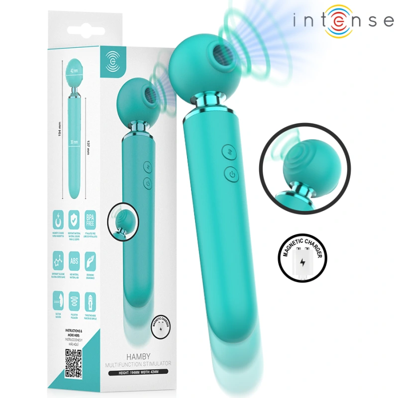 Intense - hamby multifunction suction and vibration stimulator 10