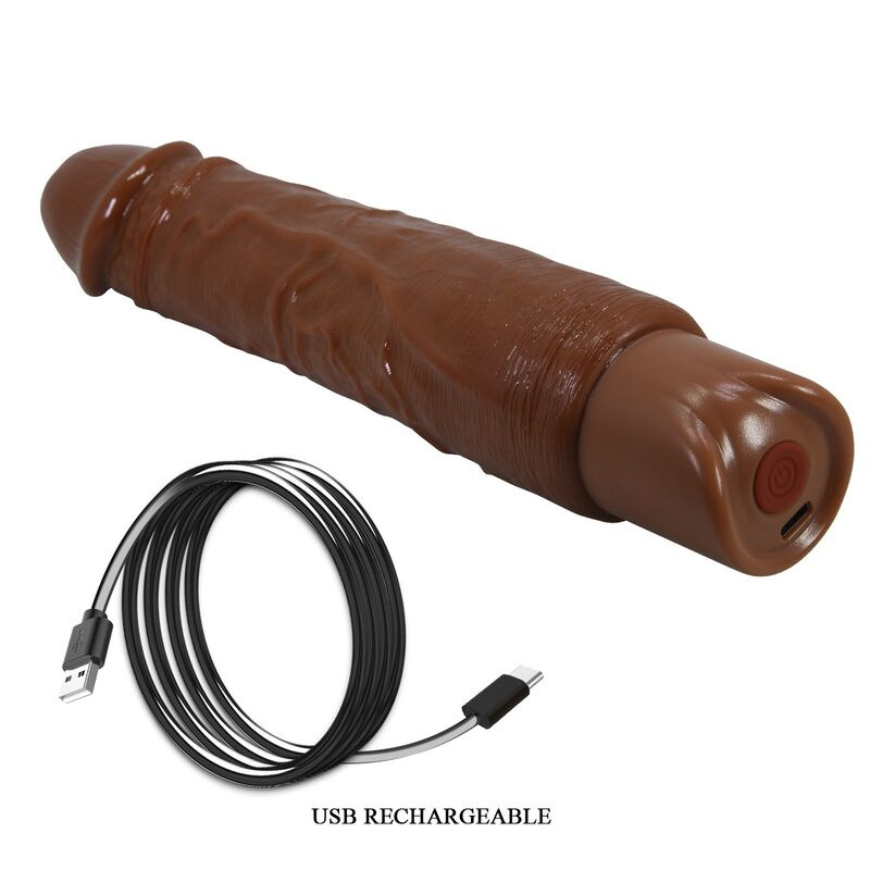 Pretty love - duke realistic vibrator 23.5 cm Ø 4.8 cm brown 8