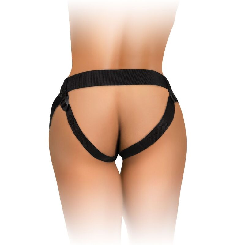 King cock - elite comfy adjustable harness with dildo 17.8 cm 1