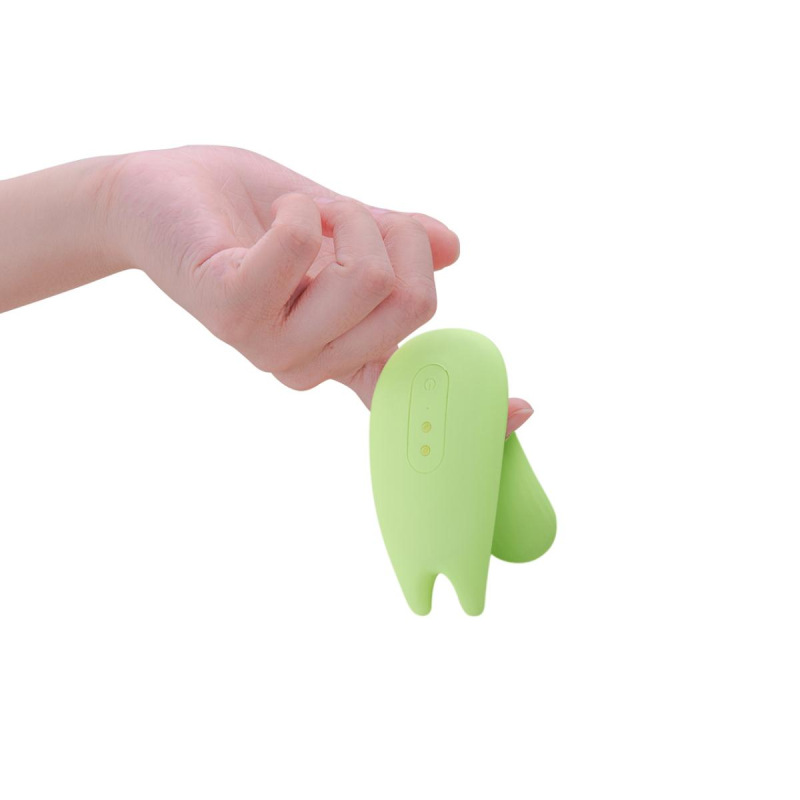 Magic Motion – umi smart wearable dual motor vibrator green 3
