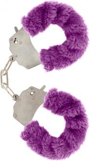 Furry Fun Cuffs Lecherous Purple - Putá