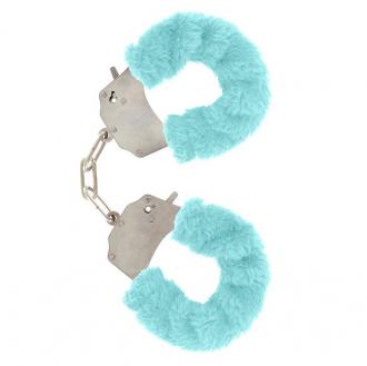 Furry Fun Cuffs Lecherous Blue - Putá