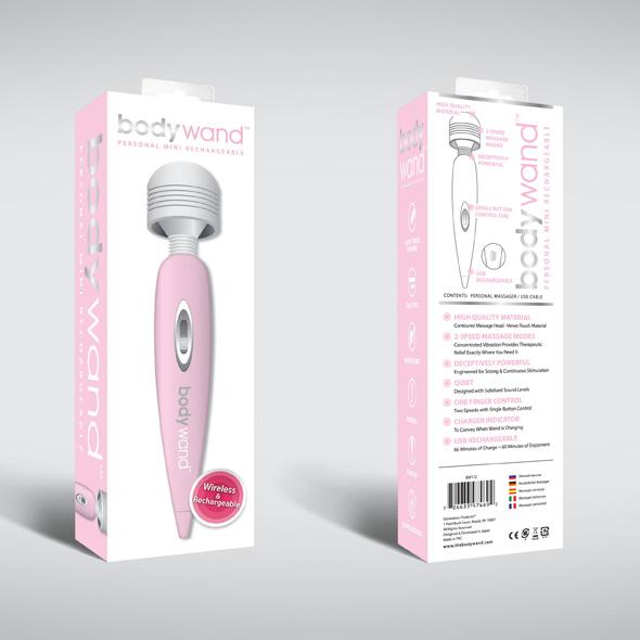 Bodywand - Rechargeable Usb Massager Pink - Masážna Hlavica