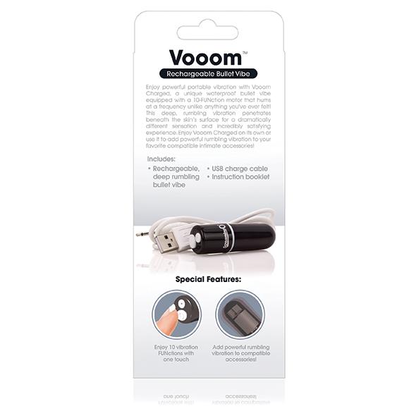 The Screaming O - Charged Vooom Rechargeable Bullet Vibe Bla 10