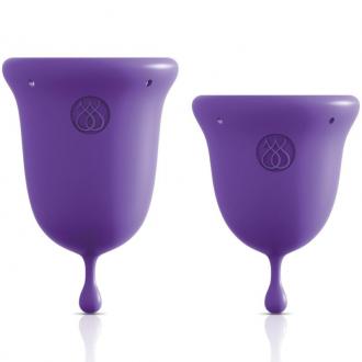 Jimmyjane Intimate Care Menstrual Cups  Purple