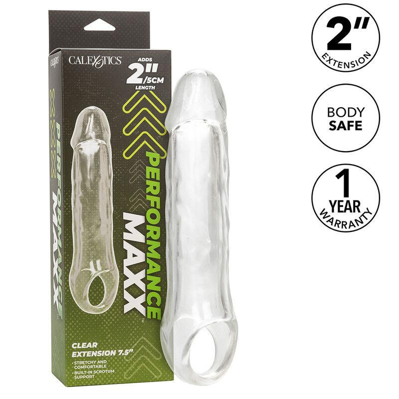 Calexotics - Performance Maxx Clear Extension 7,5 Transparent