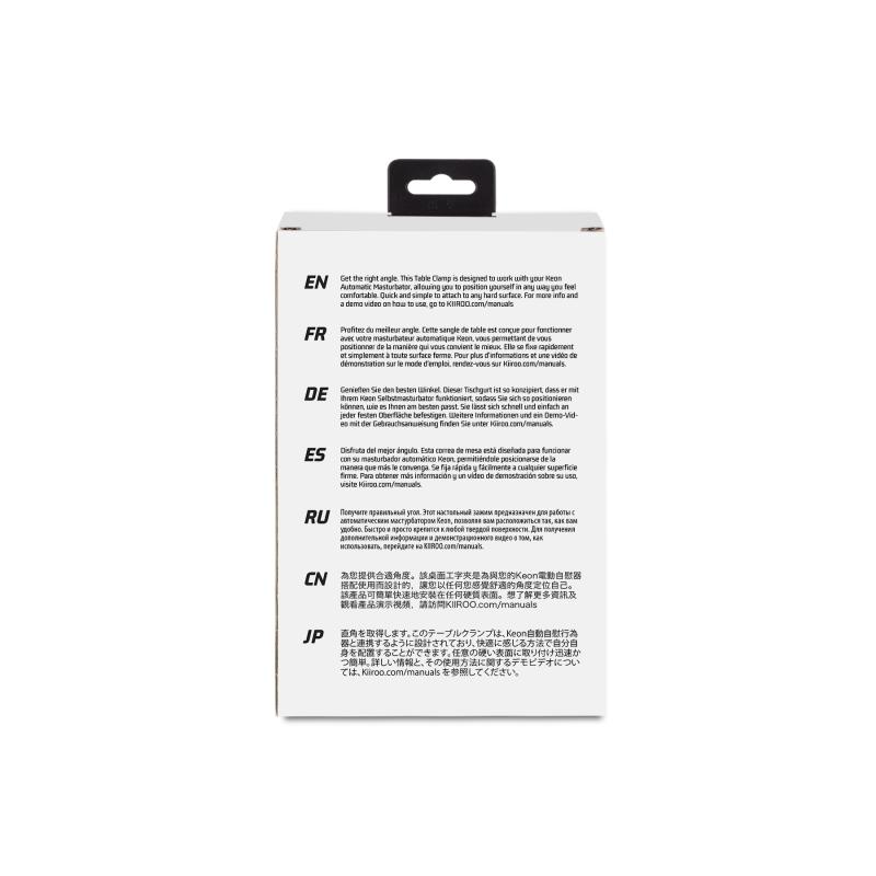 Kiiroo - Keon Table Clamp 2