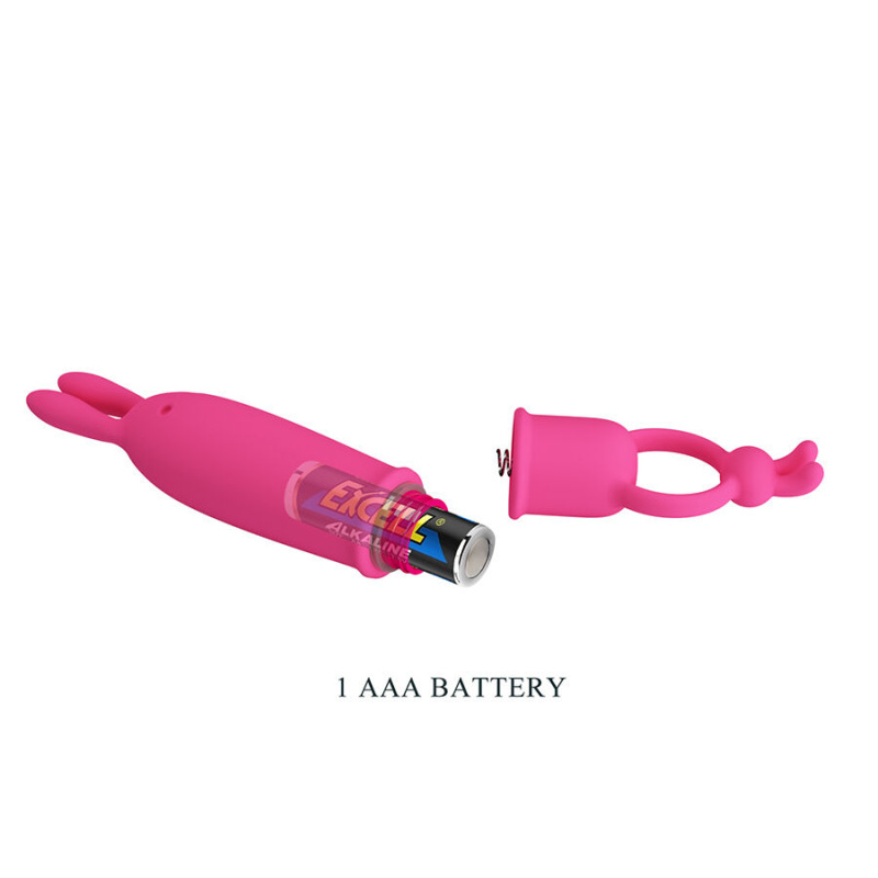 Pretty love - delia rabbit vibrator with resistance ring 5