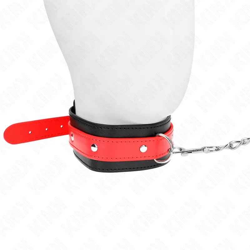 Kink - Necklace With Red Strap 65 Cm Ajustable 36-43 Cm X 5 Cm 2