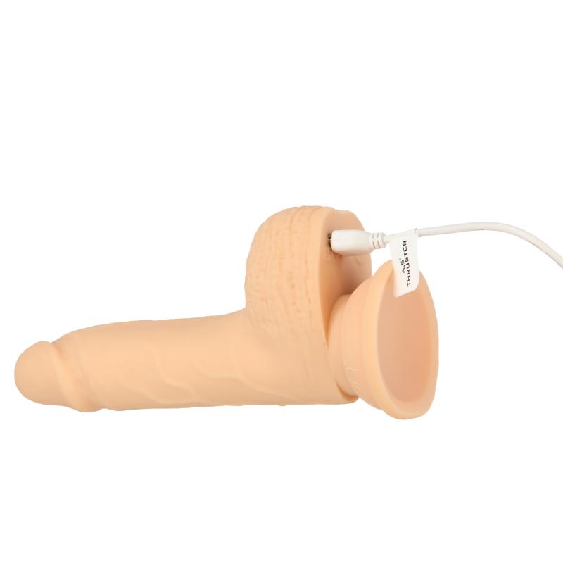 Naked Addiction - Thrusting Dong With Remote 16,5 Cm Vanilla 3