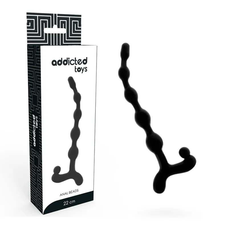 Addicted toys - anal balls 22 cm black