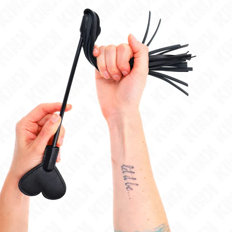 Kink - Range Whip With Heart Pandel 35 Cm 3