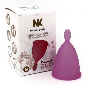 Nina Cup Menstrual Cup Size Purple S 6 + 1 Free
