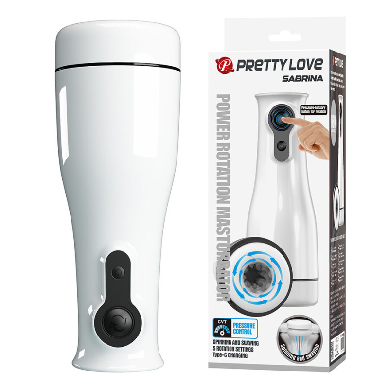 Pretty love - sabrina rotating and rocking male masturbator 9