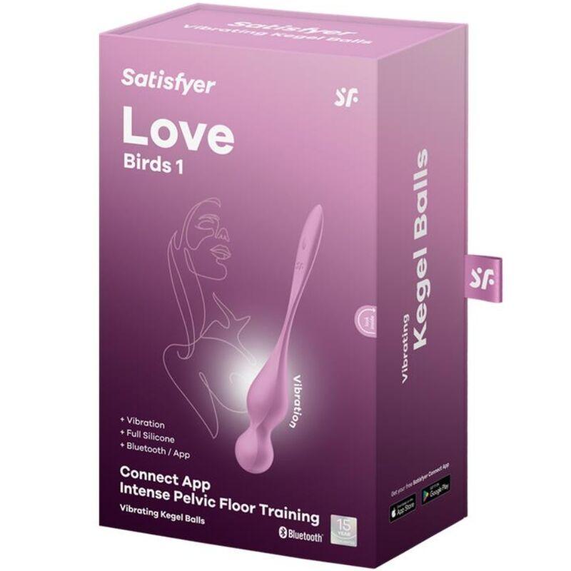 Satisfyer - Love Birds Vibrating Kegel Balls Pink 5