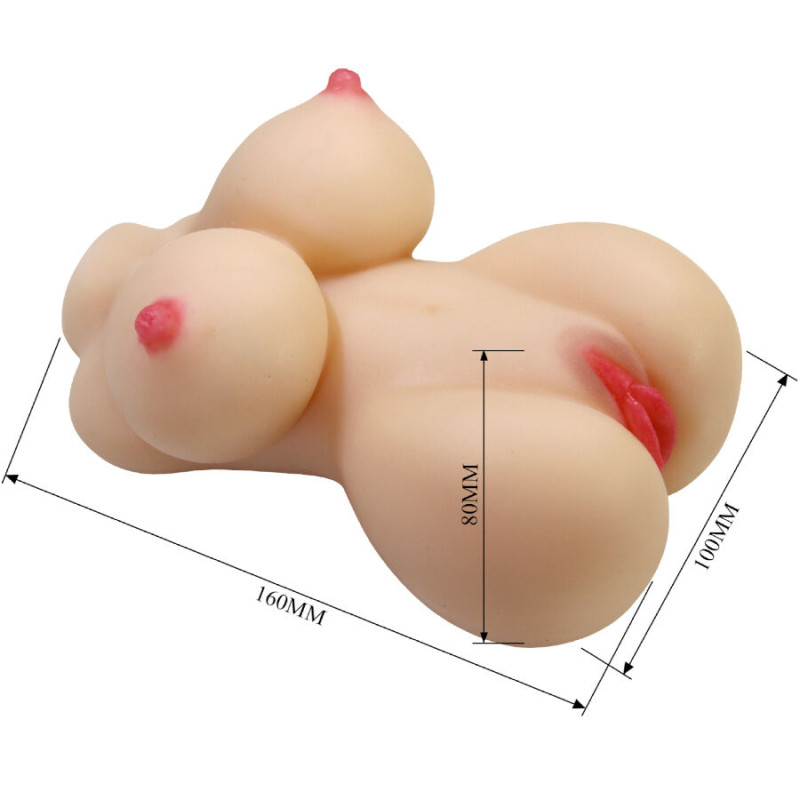 Crazy bull - herta mini torso realistic female vagina 497 g 7