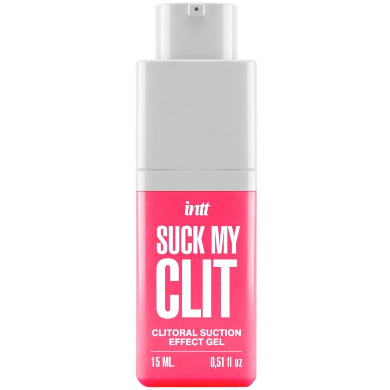 Intt - suck my clit suction effect gel wild strawberry 15 ml