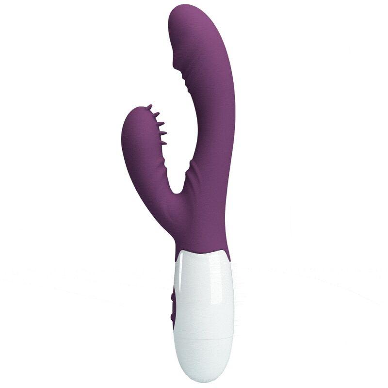 Pretty Love - Butterfly Kiss Rabbit Vibrator & G-Spot Stimulator Purple