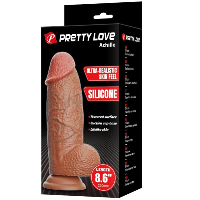 Pretty love - achille ultra realistic dildo 22 cm 7