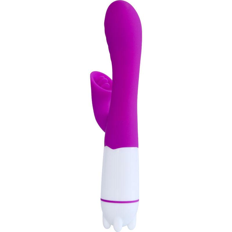 Armony - Happy Vibrator & Stimulator With Violet Rechargeable Tongue 2