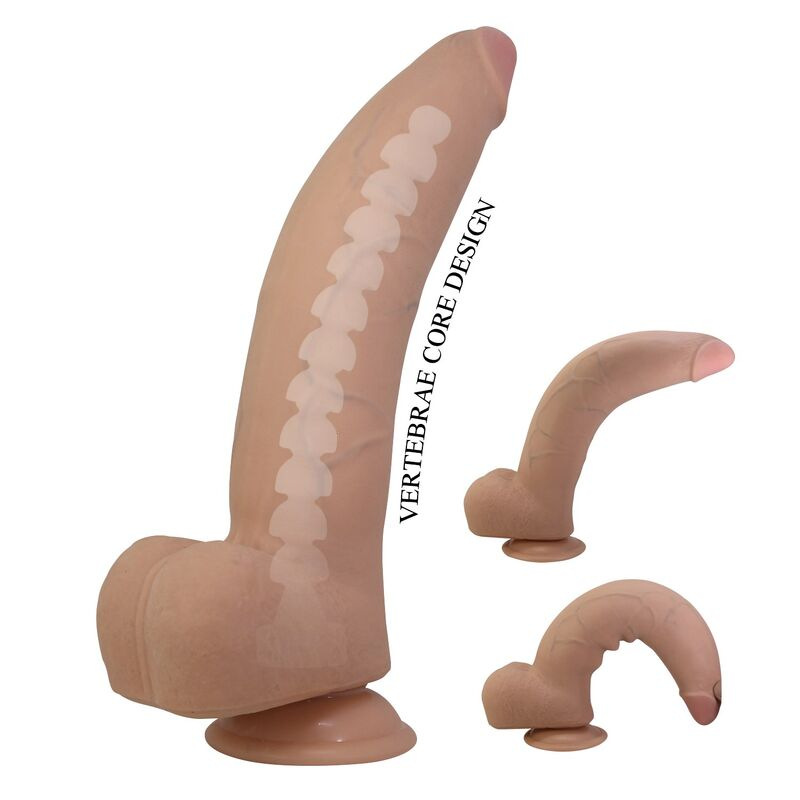 Pretty love - quinlan realistic dildo 26 cm Ø 5.5 cm natural 3