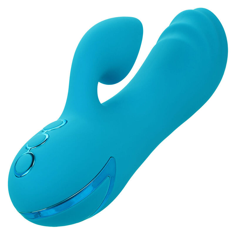 Calexotics - sunset beach seducer vibrator & stimulator 10 functions blue 2