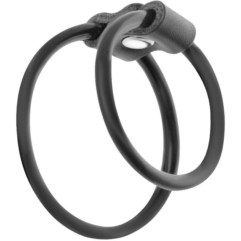 Darkness  Duo Rings For Penis - Krúžok Na Penis 1