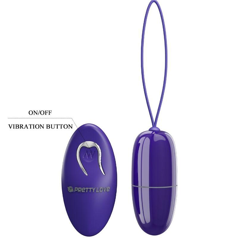Pretty Love - Selkie Youth Mini Vibrating Egg Violet Remote Control 6