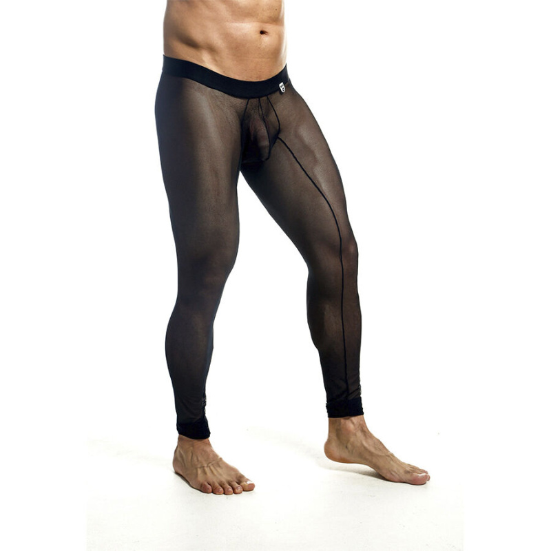 Mob - black transparent tights size s 2