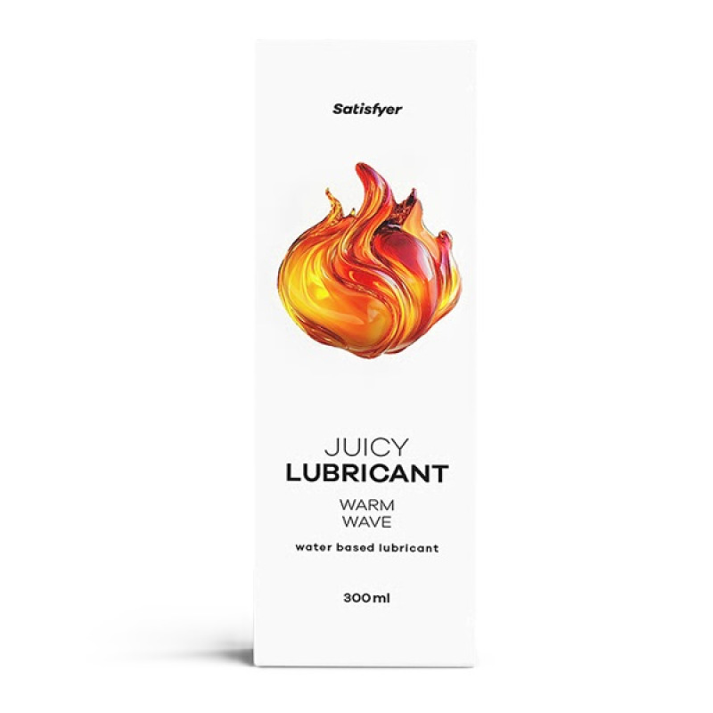 Satisfyer Juicy Lubricant Warm Wave Waterbased 300ml - Lubrikant