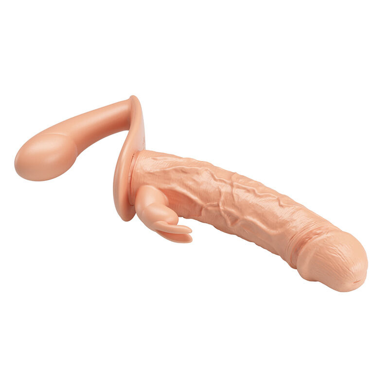 Baile - charlotte hollow double penetration strap-on flesh 6
